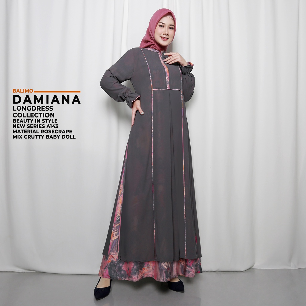 DAMIANA LONGDRESS MUSLIM (BALIMO SERIES)