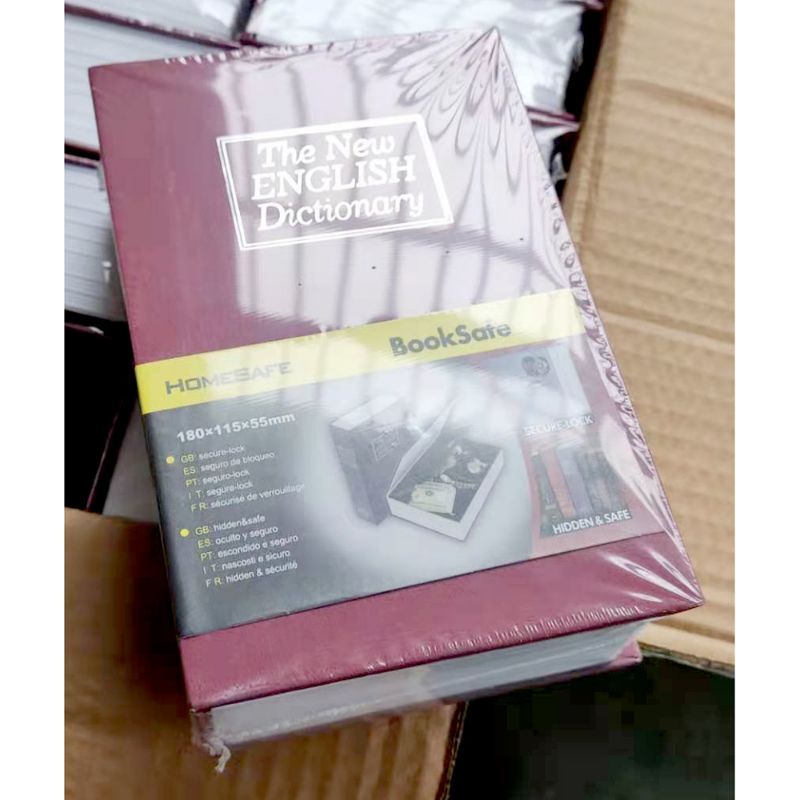 Brankas Besi Anti Api Security Box Model Buku Kamus Size S