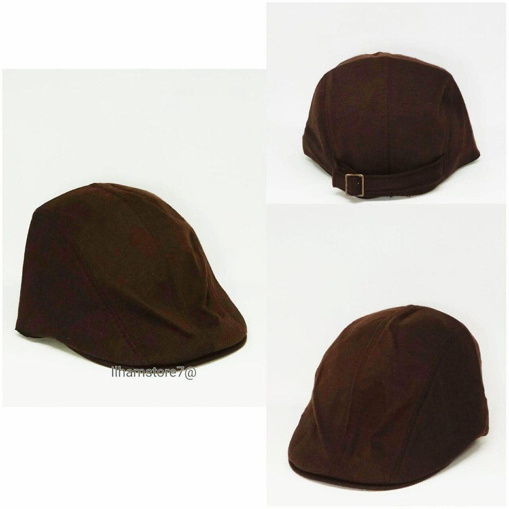 HEPPY - SHOPING // TOPI PET COPET PRIA/TOPI PELUKIS/TOPI DETEKTIF TERBARU [COD]