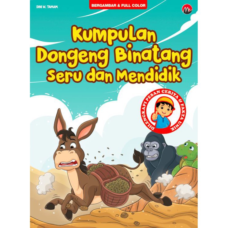 Buku Anak Kumpulan Dongeng Binatang Seru dan Mendidik