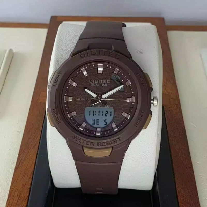 JAM TANGAN CEWEK SPORTY KEREN DIGITEC 4082 ORIGINAL WATER RESIST NEW