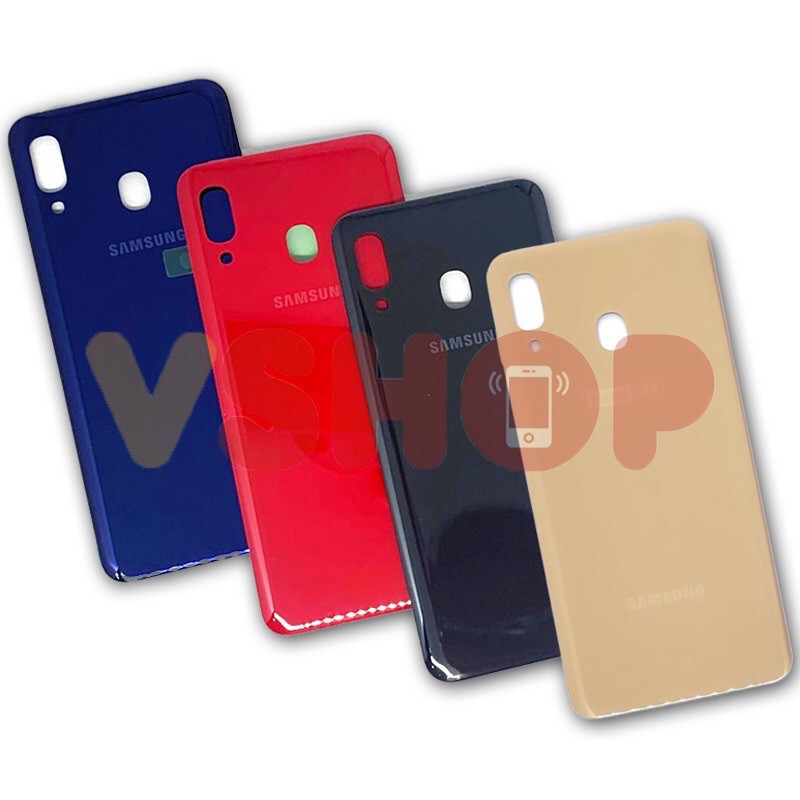 BACKDOOR - BACK CASING - TUTUPAN BATERAI SAMSUNG A20 - A205