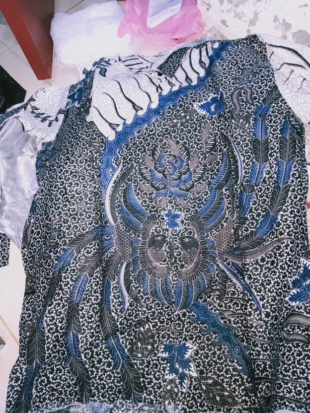 Ada Anak - 5 Warna - Batik Kebaya Couple Gheya Brukat Tulle Mix Ceruti