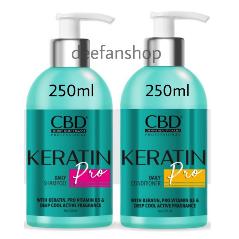 CBD Color Shield / Keratin Shampoo Conditioner 250ML