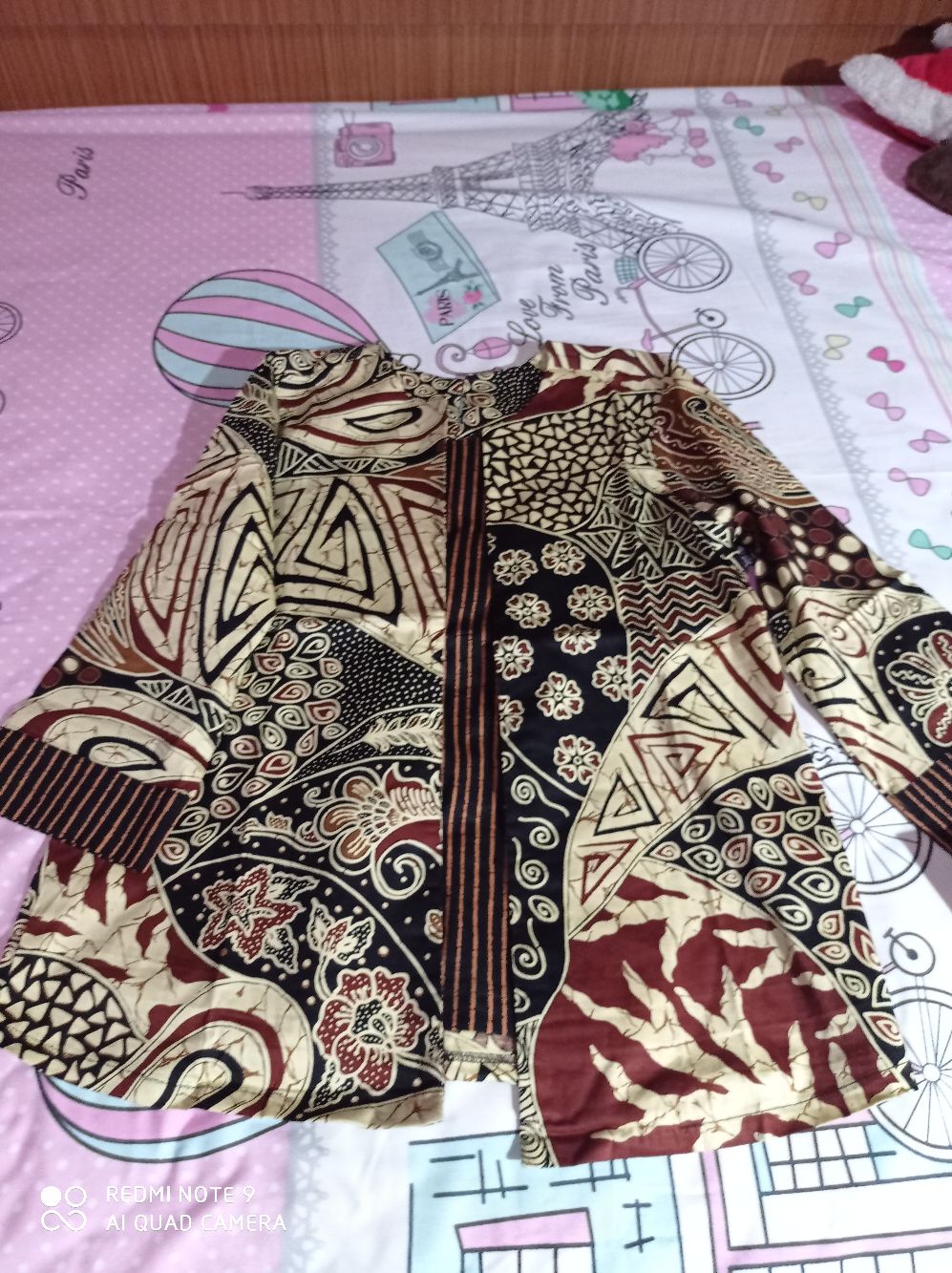 Atasan Blouse Batik Wanita Lengan Panjang, 242 Ano