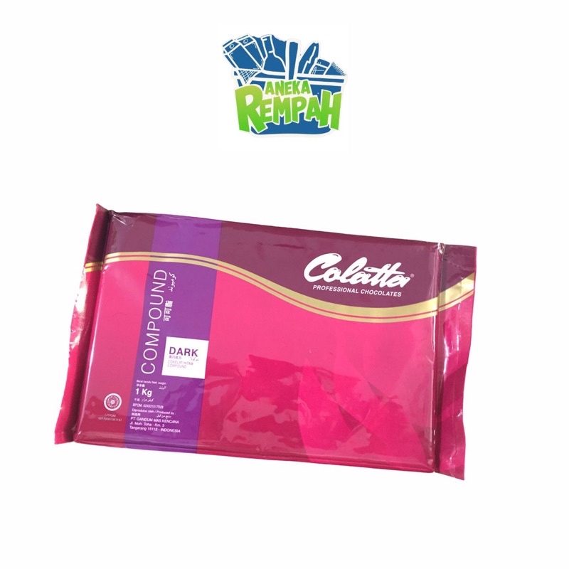 

Colatta Prof coklat Dark Compound 1kg