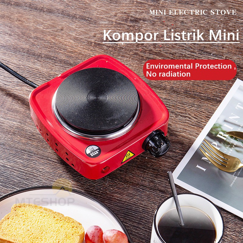 GRATIS ONGKIR Kompor Listrik Mini Portable - putih