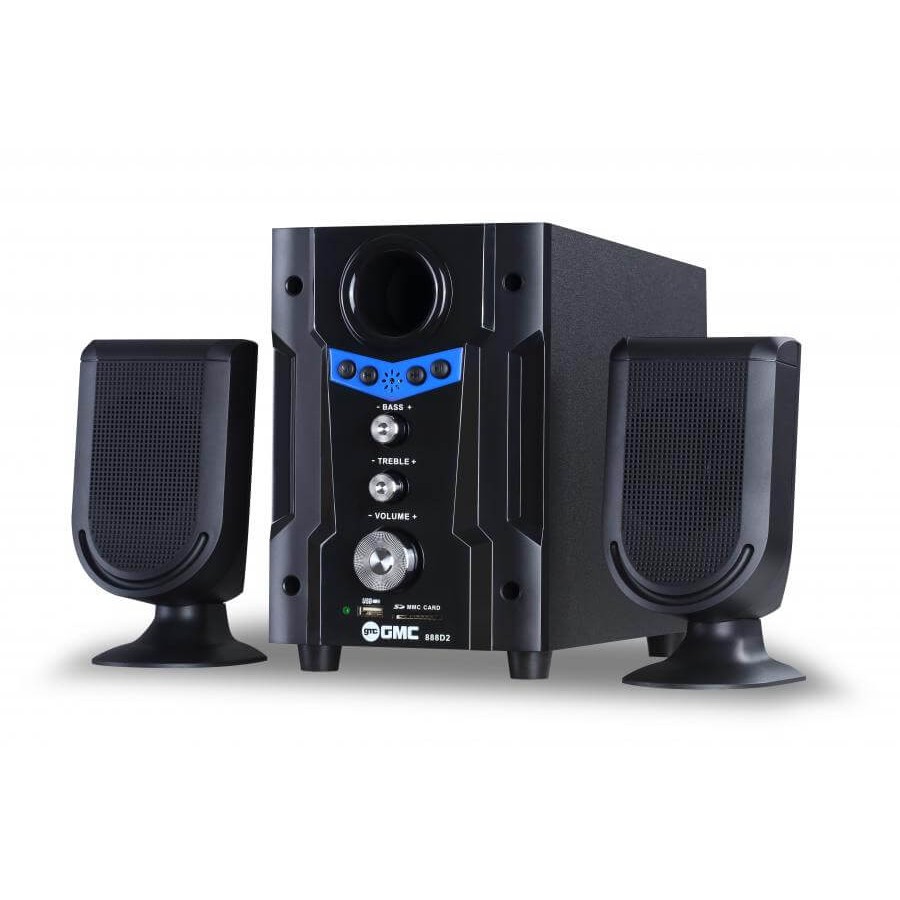 GMC 888D2 BT Sepiker Blouthoot Speaker Aktif Multimedia Bisa Usb dan Radio Speker computer