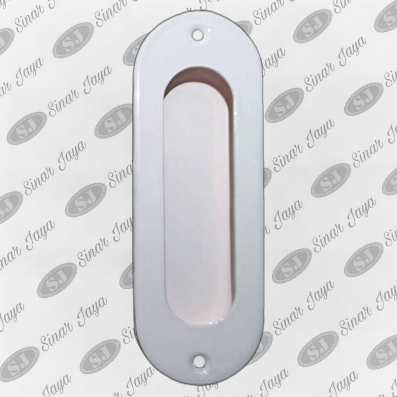 KOM 15CM HANDLE PINTU TANAM SILIDING GAGANG PINTU LEMARI LACI SILIDING OVAL MURAH