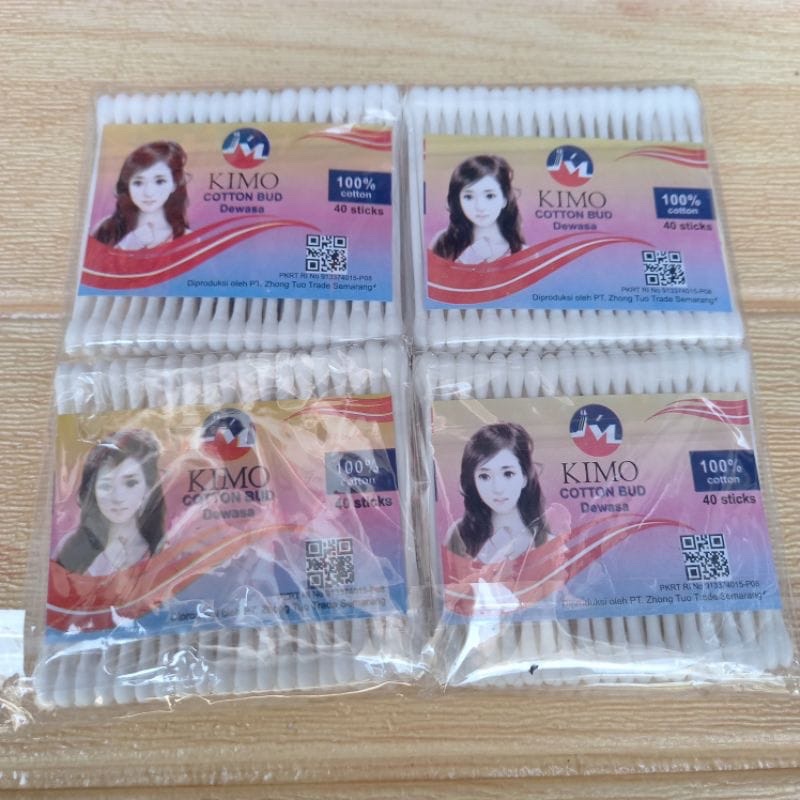 korek kuping isi 100pcs KIMO dewasa / korek kuping Kimo baby / cotton buds