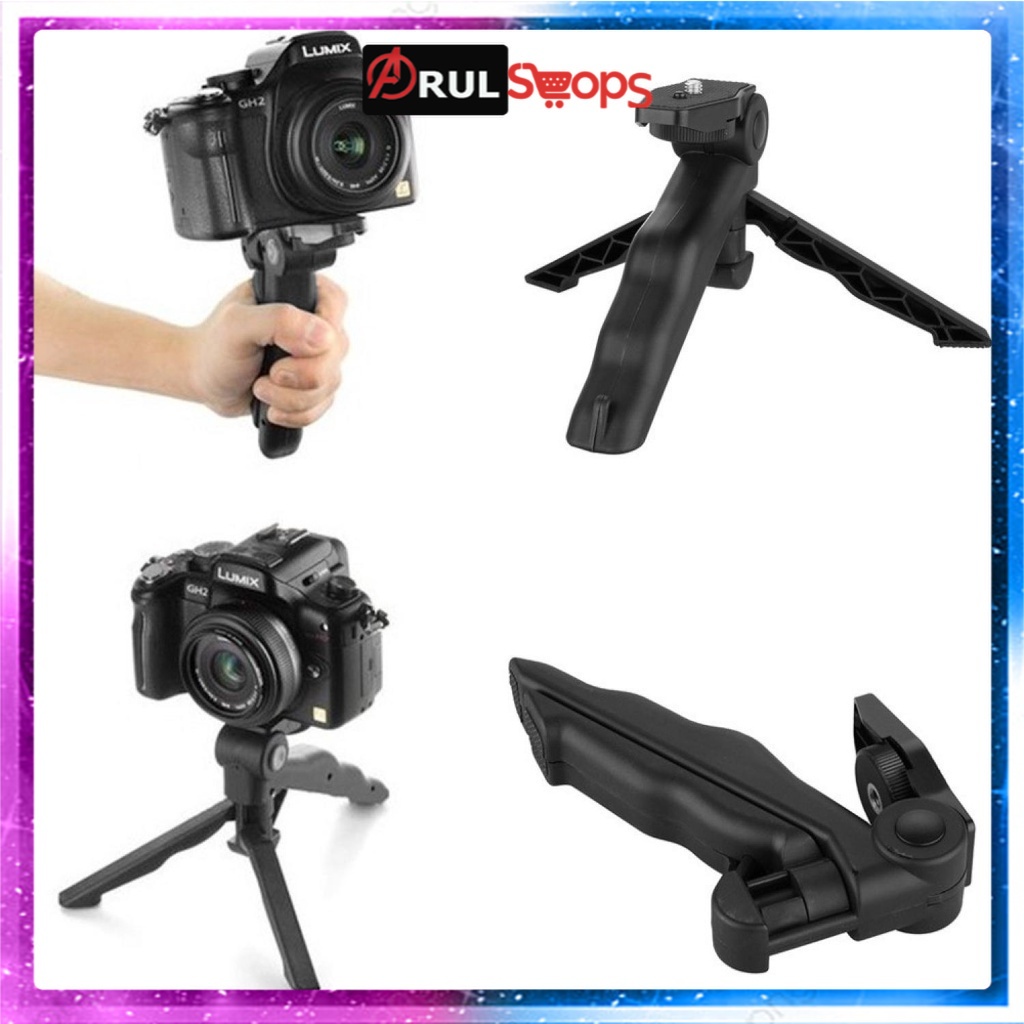 TaffSTUDIO Mini Foldable Folding Tripod Stand - CP-GP264