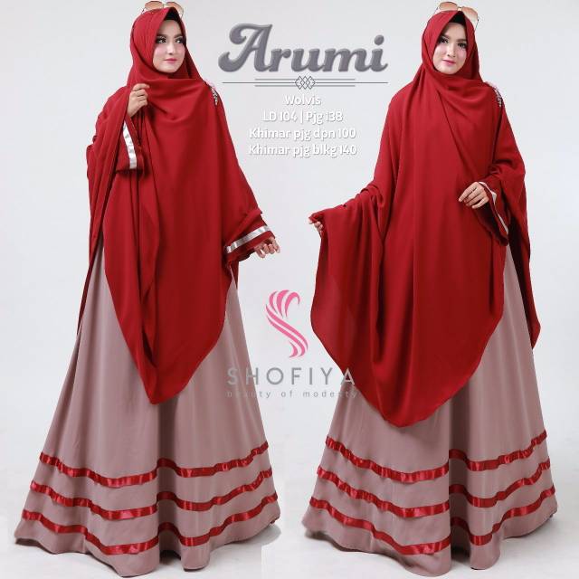 Arumi gamis syari shofiya solo