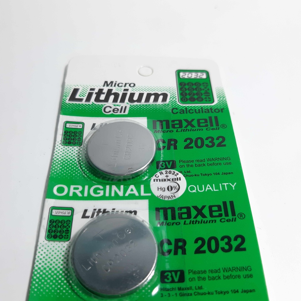 Baterai Kalkulator/Kancing Micro Lithium 3Volt CR-2032 Paket 5pcs