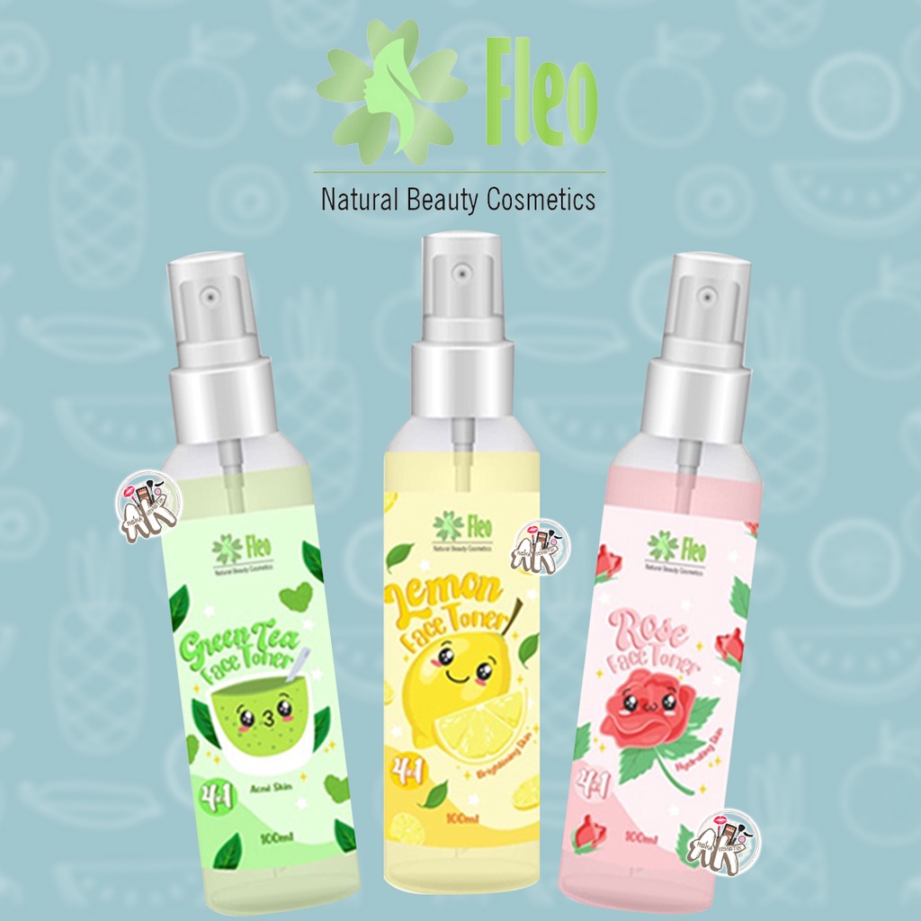 FLEO FACE TONER SPRAY 4IN1 / FLEO FACE MIST 4IN1 100ML