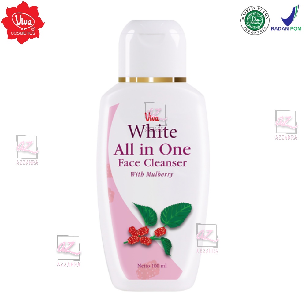 Viva White All in One face Cleanser 100ml Mulberry | Yogurt | Soybean