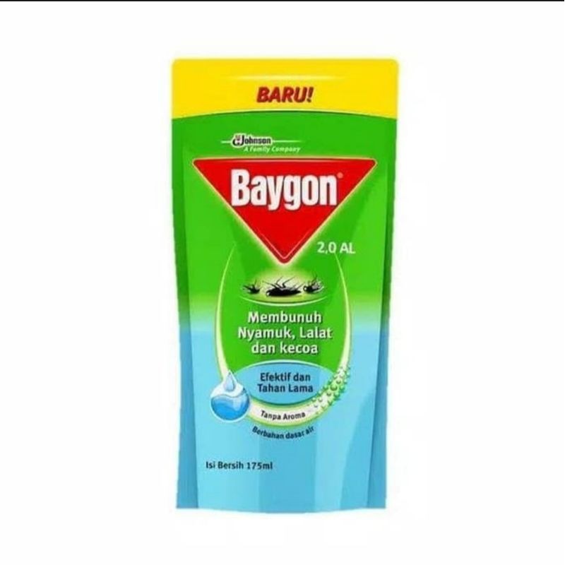 Baygon Cair Isi Ulang 175 Ml Refill