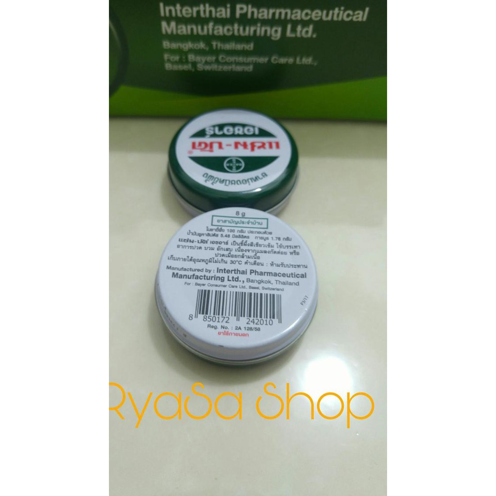 *2713# Zambuk Balsem 8gr Original Thailand *2713#