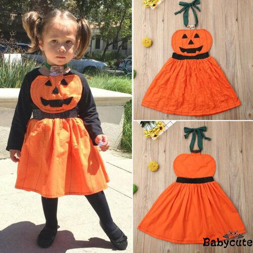 baby girl pumpkin dress