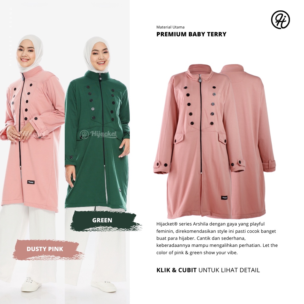 ✅Beli 1 Bundling 3✅Hijacket Original ARSHILA and KIDS Series Jacket Hijaber Jaket Wanita Muslimah Azmi Hijab No 1 Indonesia Hijaket Jaket Hijab Hijaber Tebal Hangat Premium Jaket Musim Dingin