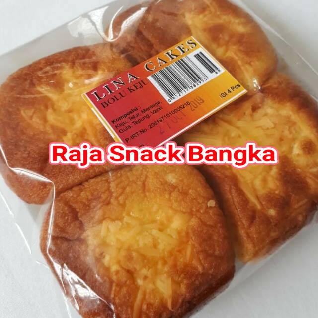 

KUE BOLU KEJU LINA CAKES ISI 4 PCS