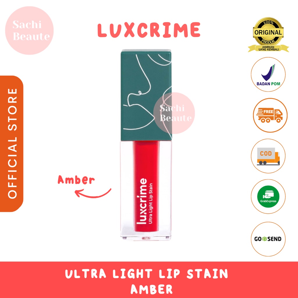 Luxcrime Ultra Light Lip Stain Amber