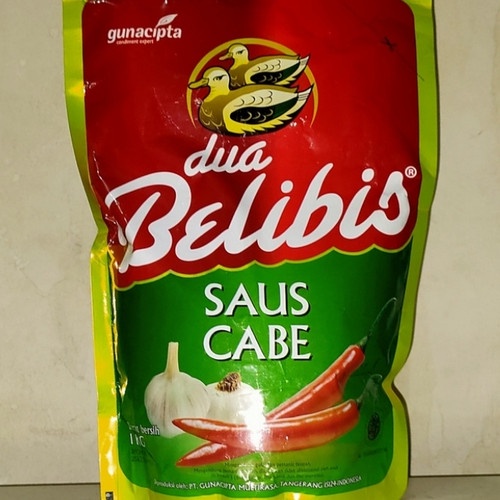 

Dua belibis saus cabe 1 kg