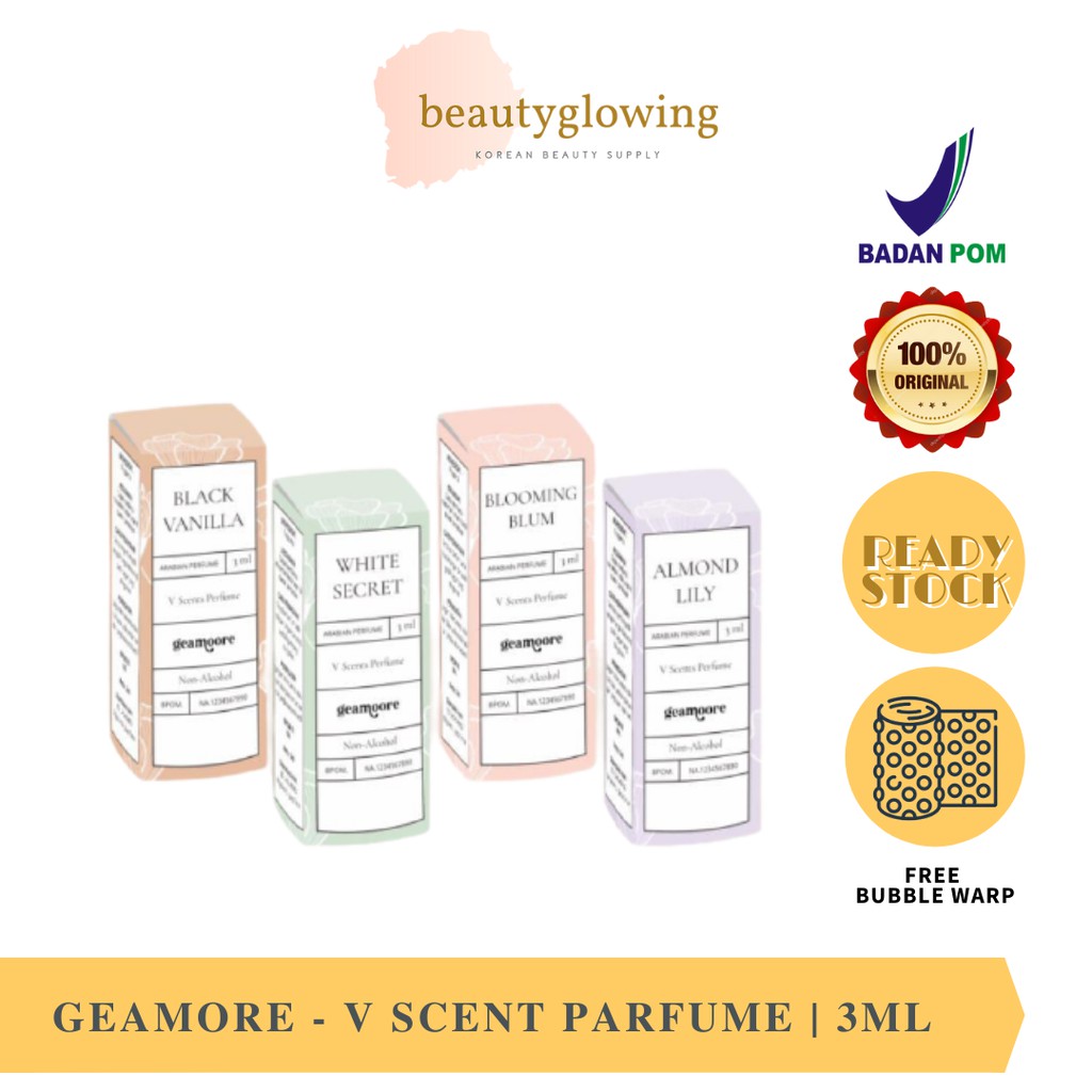 [BPOM] GEAMOORE V Scent Parfume 3ML