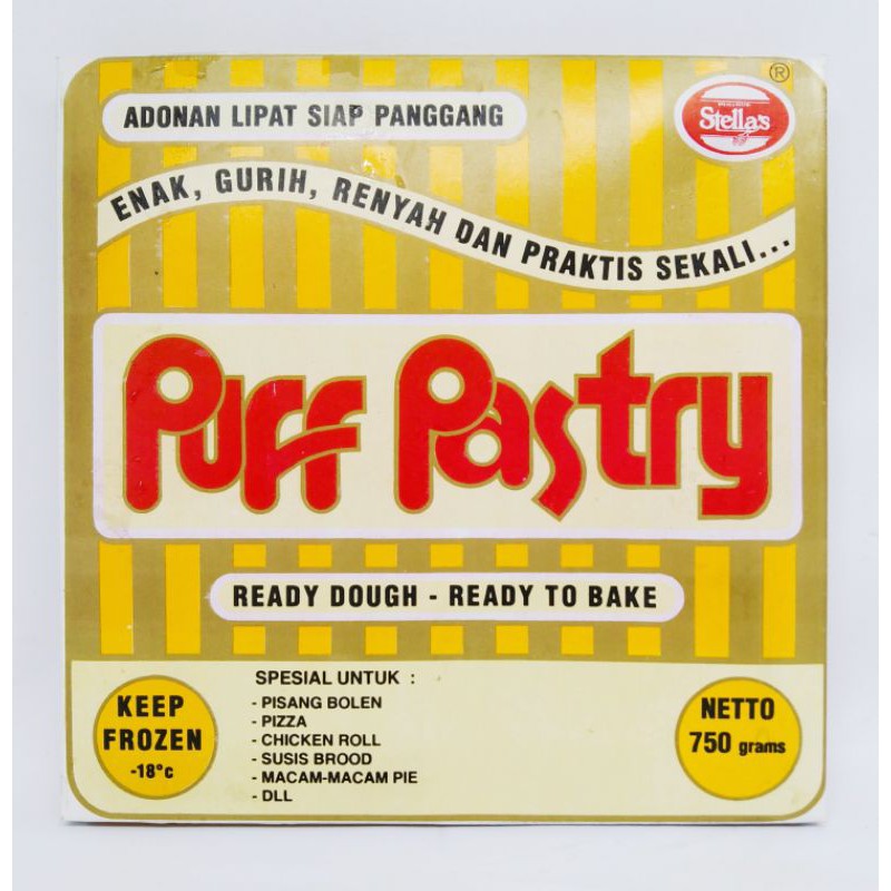 

Stella Puff Pastry 750gr