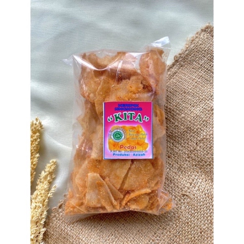 KERIPIK SINGKON DAUN PURUT KITA | CEMILAN GURIH