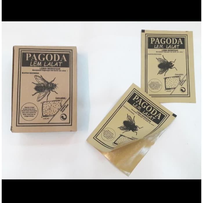 

Order Langsung 1 LEMBAR LEM LALAT PAGODA terbaik