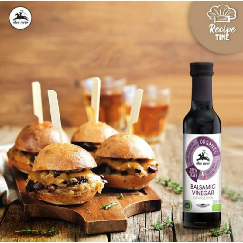 

Alce Nero Organic Balsamic Vinegar Cuka Balsamik Organik Modena