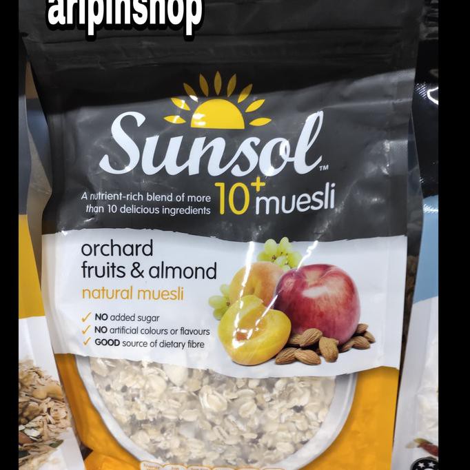 

Sunsol Orchard Fruits & Almond 550Gr