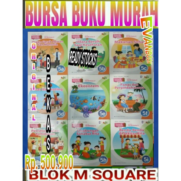

Buku tematik terpadu untuk SD kelas 5 kurikulum 2013 edisi revisi erlanggajilid : A-B-C-D-E-F-G-H-I