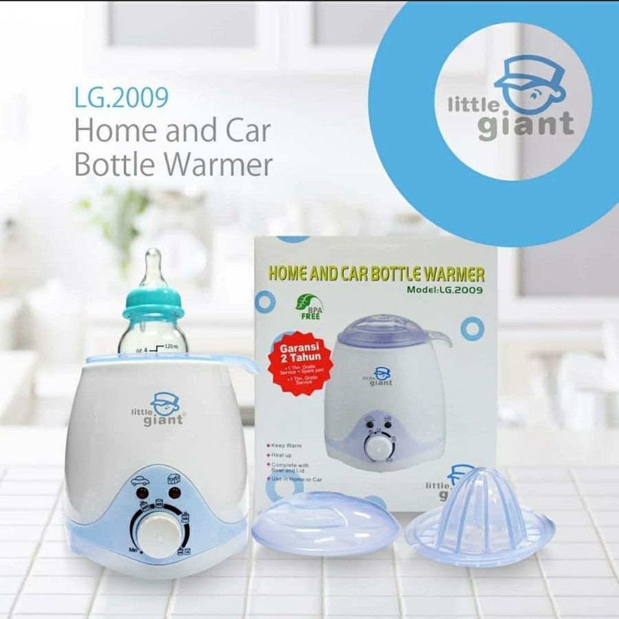 LG 2009 Little Giant Home &amp; Car Bottle Warmer / Penghangat Botol ASI Bayi Anak