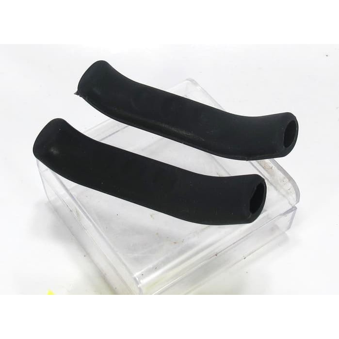 ZITTO Silikon Pelindung Handle Rem Tangan Sepeda 2Pcs - Warna Hitam