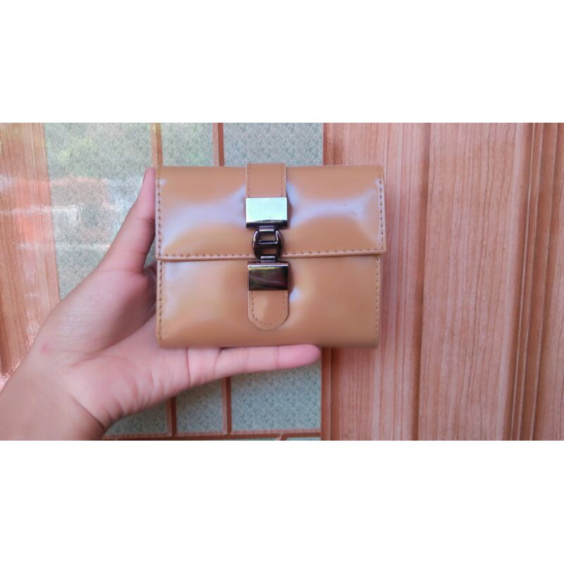 [Toko Hilya] Dompet Wanita Cewek Gucci Lipat Mocca