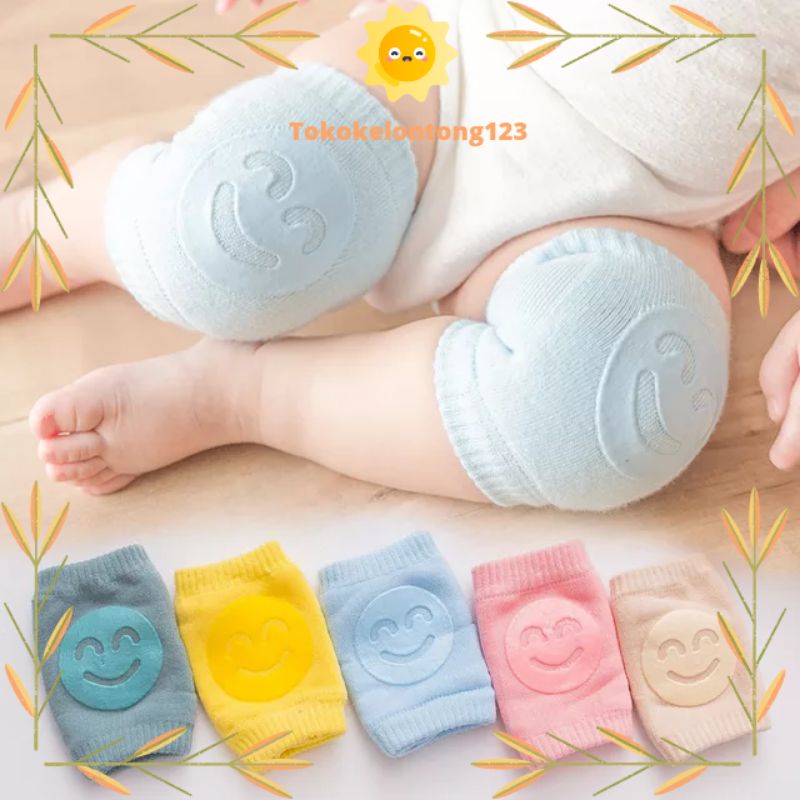 [COD] Pelindung Lutut Anak Bayi Anti Slip /Baby Kneepad / Knee Protector Kaos Kaki/