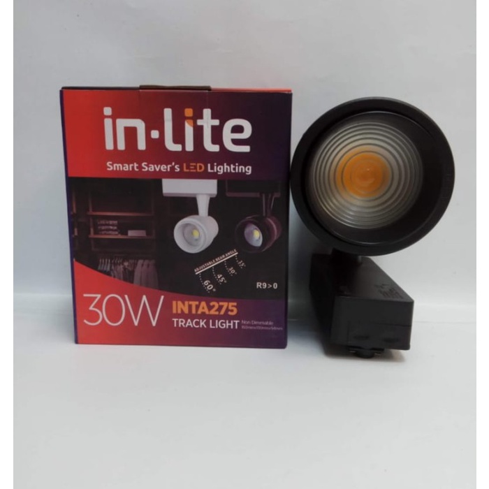 INLITE Lampu LED Track Rell COB INTA275 30W 4000K Bodi Putih