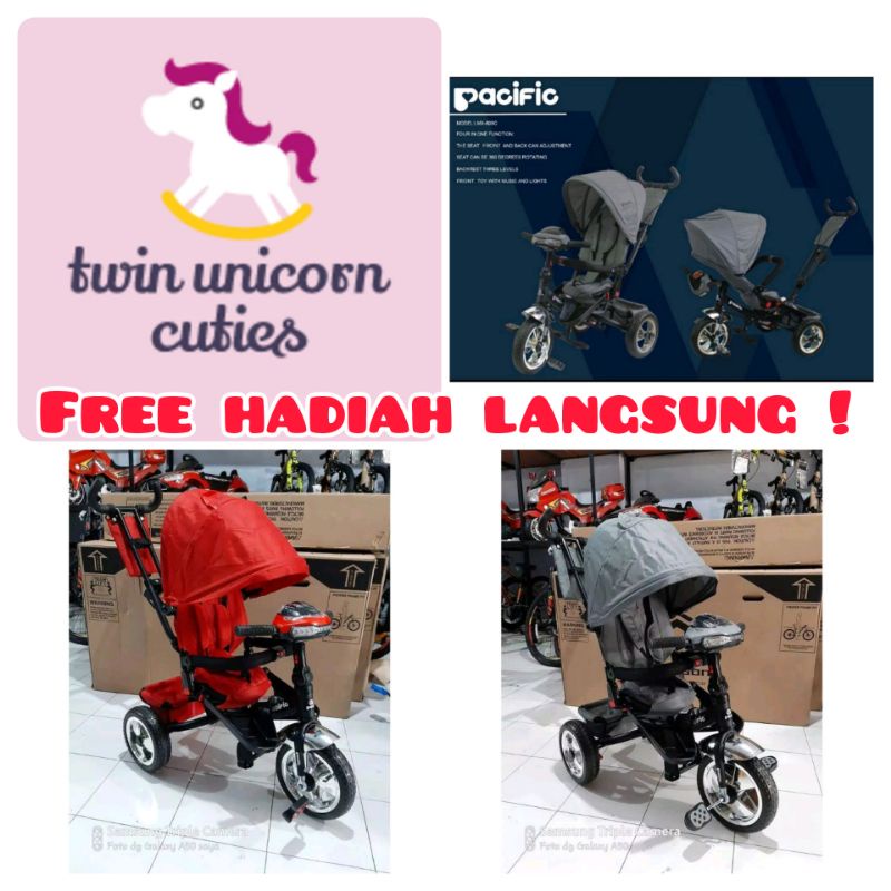 sepeda stroller pasific lmx 809c