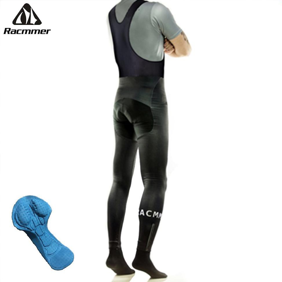 Celana Sepeda Panjang List Putih Racmmer original Dengan Padding Gel Bibstrap Bikin Gowes Lebih