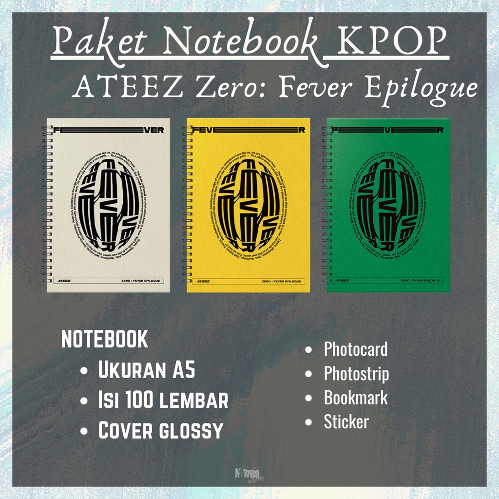 ATEEZ Notebook Fever Epilogue