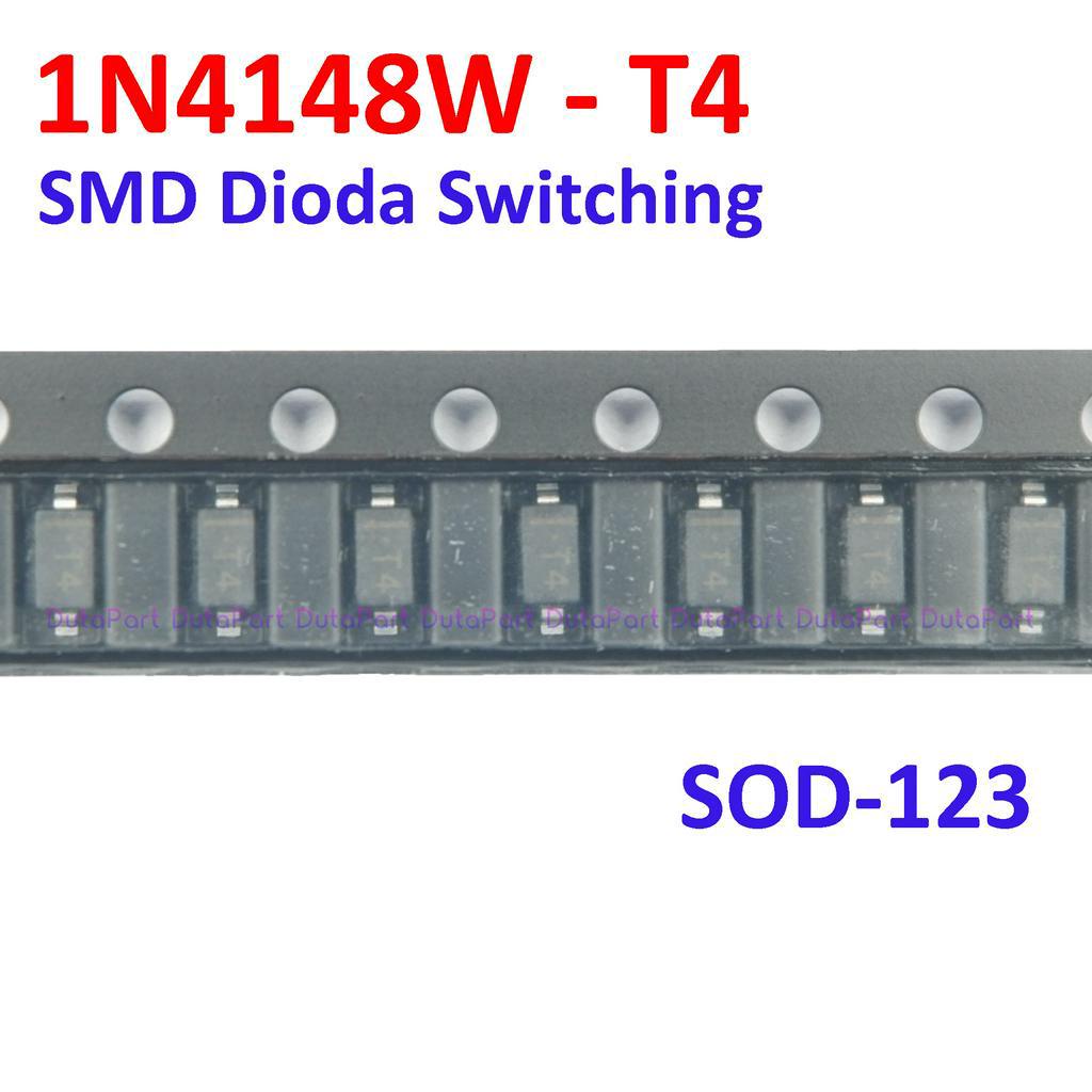 T4 1N4148W 1N4148 SMD Switching Diode Dioda SOT-123