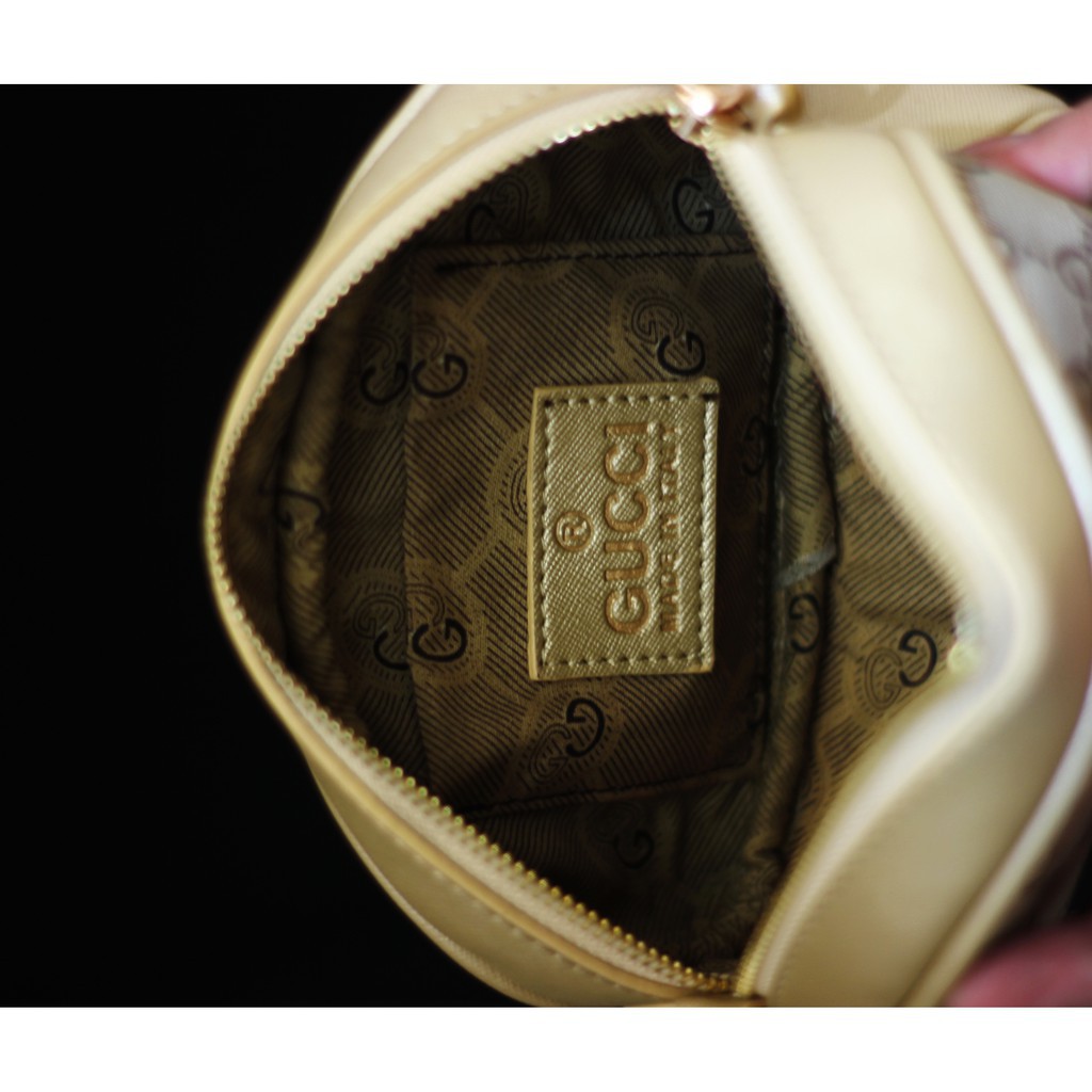 Hitz (BACA DESKPSI]  GUCCI BELT NAGITA MINI KANVAS DOUBLE TALI