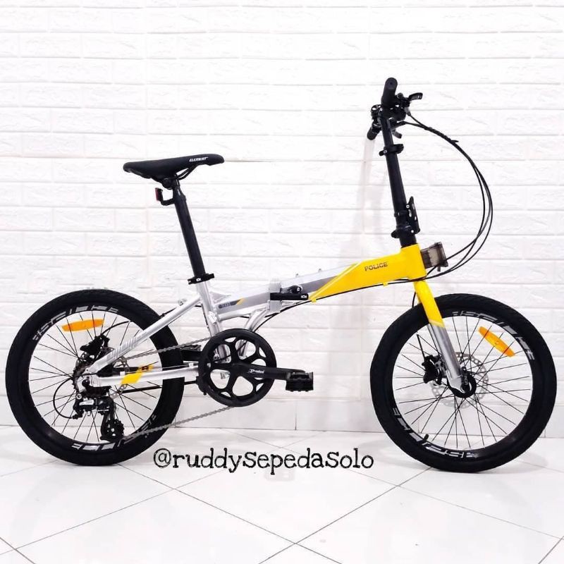 ELEMENT FOLDING BIKE POLICE TEXAS 8+