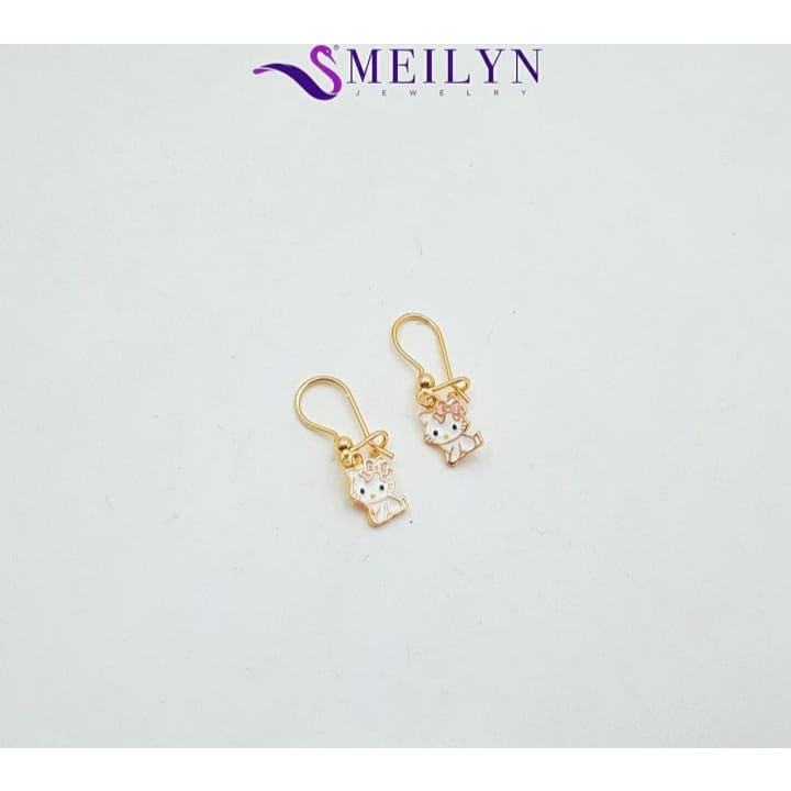 anting anak karakter hello kitty lapis emas terlaris dan terbaru