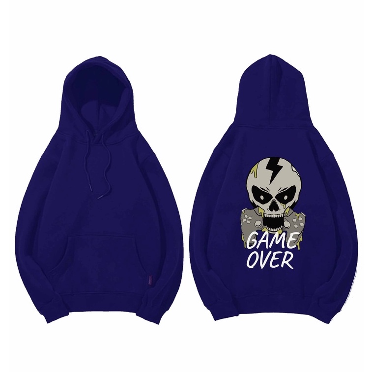 Hoodie Gamers Sweater Pria Fleece Size M - XXL