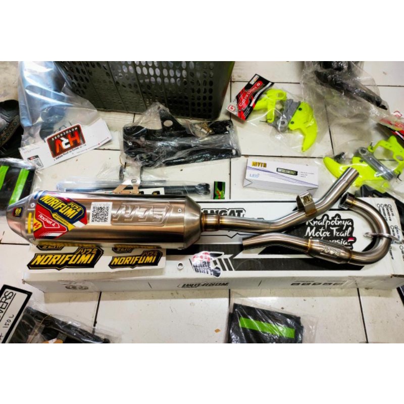 Knalpot Norifumi Rocket 4 SS CRF 150 L