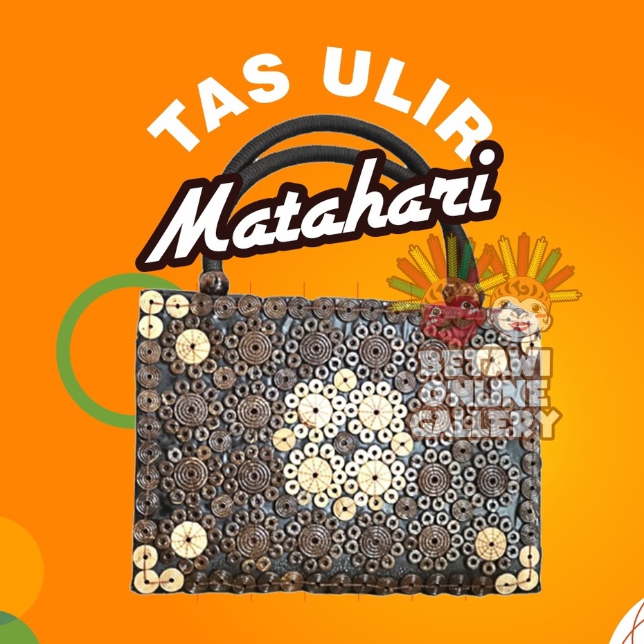 Tas Ulir Matahari Atau Tas Ulir Handmade Batok Kelapa