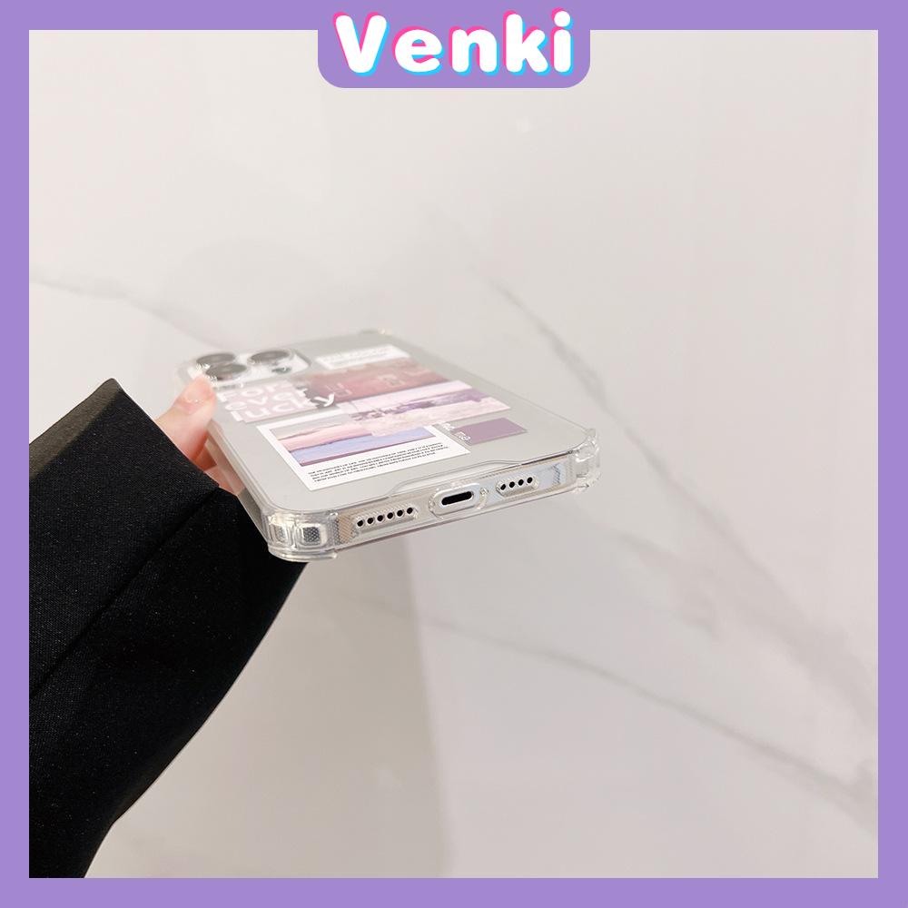 iPhone Case Luxury Acrylic Mirror Airbag Shockproof Protection Camera Illustration Label Compatible For iPhone 11 Pro Max 13 Pro Max 12 Pro Max 7Plus XS Max
