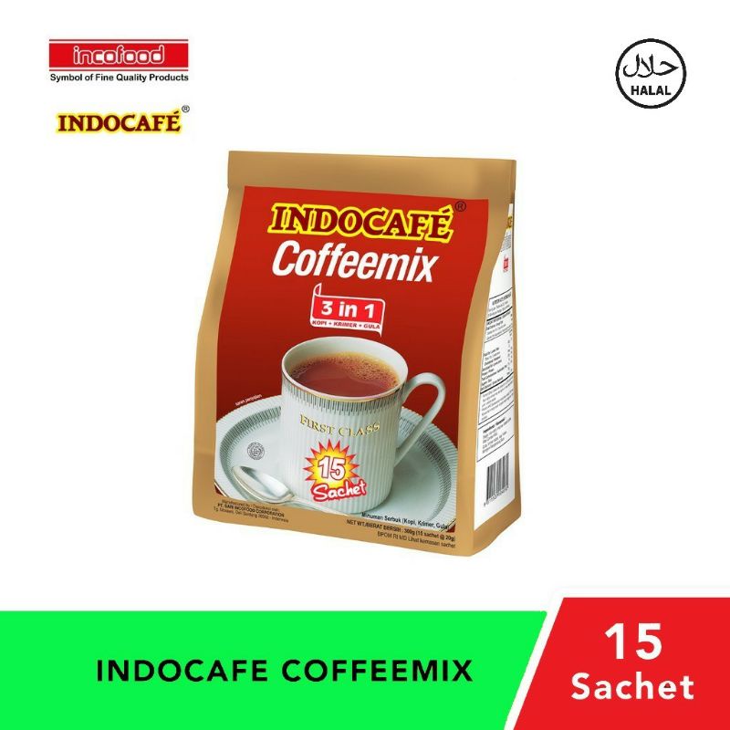 

Indocafe Coffeemix (15 sachet)